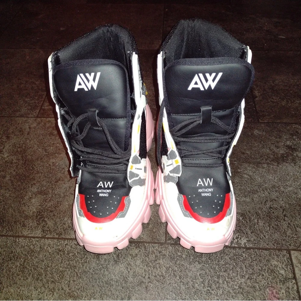 SOLD* on the bay‼️Anthony Wang Soursop 04 Destiny Pink Platform Sneakers - Picture 10 of 11
